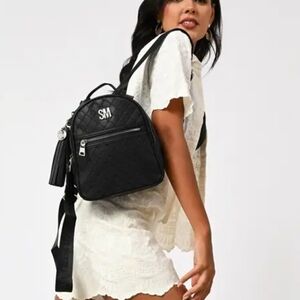 steve madden NWOT Black
Small Mini Backpack Purse